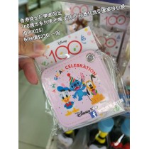 香港迪士尼 x 7-11限定 100週年系列 唐老鴨 史迪奇 布魯托造型圖案掛包鏡 (BP0025)